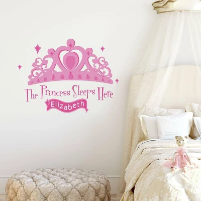 Princess Sleeps Here Peel And Stick Giant Wall Decal - RoomMates - Image 3
