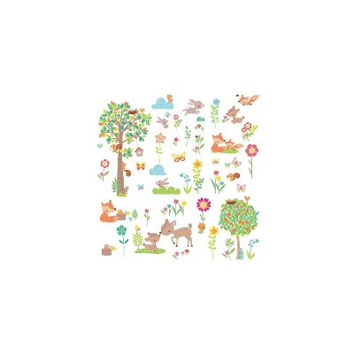 RoomMates Woodland Creatures Peel And Stick Wall Decal - Image 3