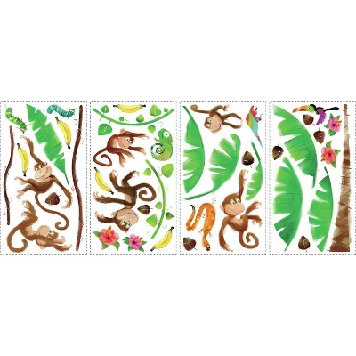 Monkey Business Peel And Stick Wall Decal - RoomMates - Image 2
