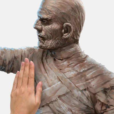 Classic Monsters The Mummy Giant Peel & Stick Wall Decals White - RoomMates - Image 4