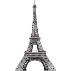 Eiffel Tower Peel And Stick Giant Wall Decal Black - ROOMMATES