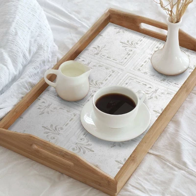 Tin Tile Backsplash Peel And Stick Giant Wall Decal White - RoomMates - Image 3