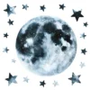 Moon Glow In The Dark Peel And Stick Giant Wall Decal - RoomMates