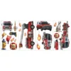 Fire Brigade Peel And Stick Wall Decal - RoomMates