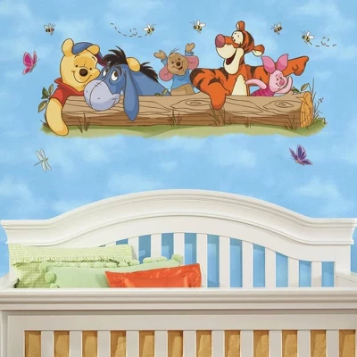 Roommates Winnie The Pooh Outdoor Fun Peel And Stick Giant Wall Decal - Image 2