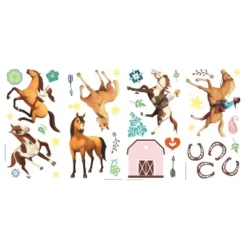 Spirit Riding Free Peel And Stick Wall Decals - RoomMates