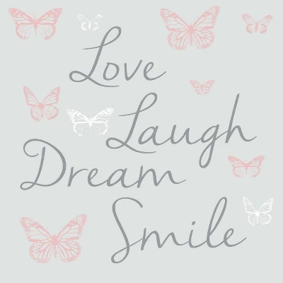 3D Butterfly Dream Peel And Stick Wall Decal - RoomMates - Image 3