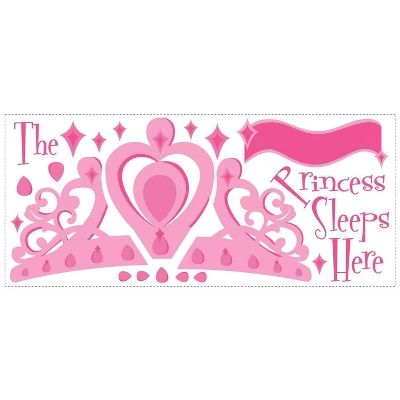 Princess Sleeps Here Peel And Stick Giant Wall Decal - RoomMates - Image 4
