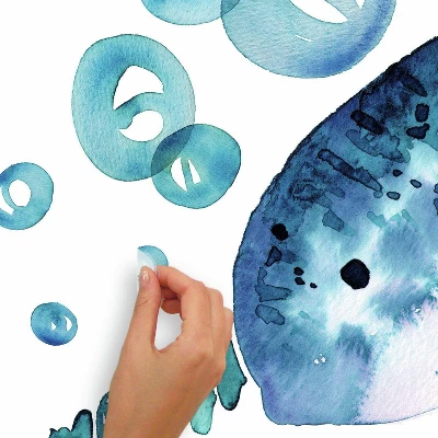 Catcoq Narwhal Giant Peel And Stick Wall Decal - RoomMates - Image 4