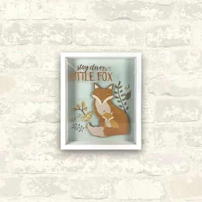 RoomMates Framed Wall Poster Prints Stay Clever Little Fox - Image 2