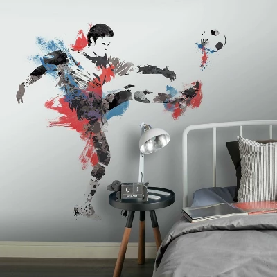 Men's Soccer Champion Peel And Stick Giant Wall Decal - RoomMates - Image 3