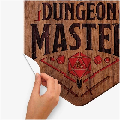 Dungeons And Dragons Master Giant Peel And Stick Wall Decal With Alphabet Black/Red/White - RoomMates - Image 5