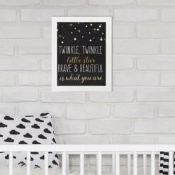 RoomMates Framed Wall Poster Prints Brave And Beautiful