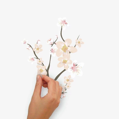 3D Embellishments Cherry Blossom Branch Peel And Stick Giant - RoomMates - Image 3