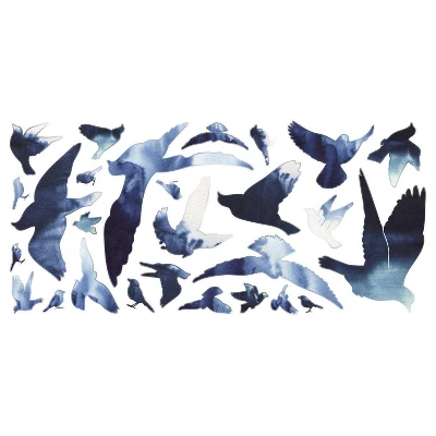 Birds In Flight Peel And Stick Giant Wall Decal - RoomMates - Image 3